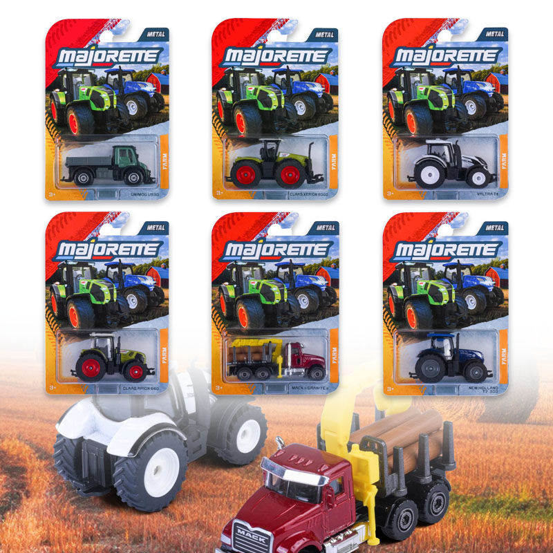 MAJORETTE FARM PREMIUM VEHICLES 6-ass