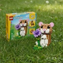 LEGO 31376 CREATOR 3 IN 1 CUTE HAMSTER WITH FLOWER