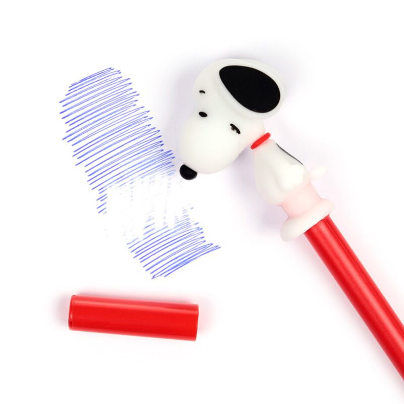 PEN SNOOPY WITH SILICONE TOP/24