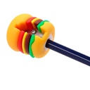 PENCIL SHARPENER FAST FOOD BURGERS & FRIES DISPLAY /24