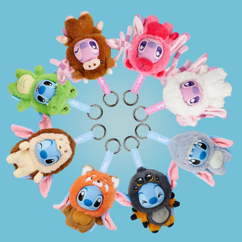 DISPLAY DISNEY STITCH YUYU'S WITH CLIP WAVE-2 /8