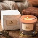 BIG CANDLE - GOUD - GELUKSKAARS (36907)
