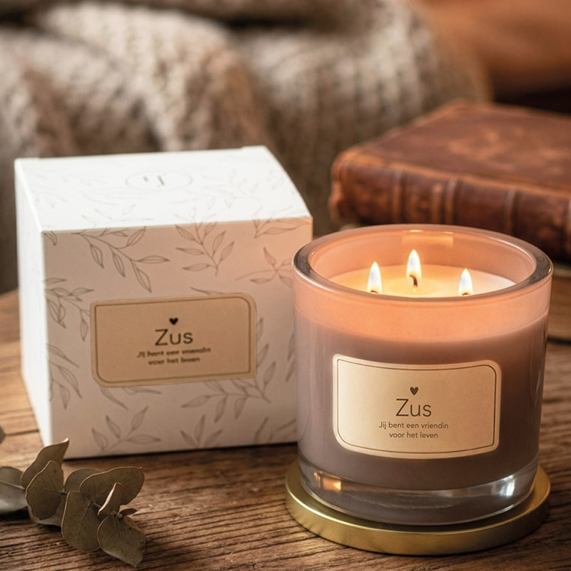 BIG CANDLE - GOUD - LIEVE OMA (36902)