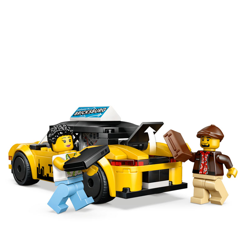 LEGO 60487 CITY YELLOW TAXI