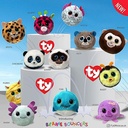 TY BEANIE BOUNCERS - SMURF 9CM