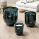 TWILI INDOOR SCENTED CANDLE LOTUS COLL. DARKGREEN L 14,5cm/1500gr