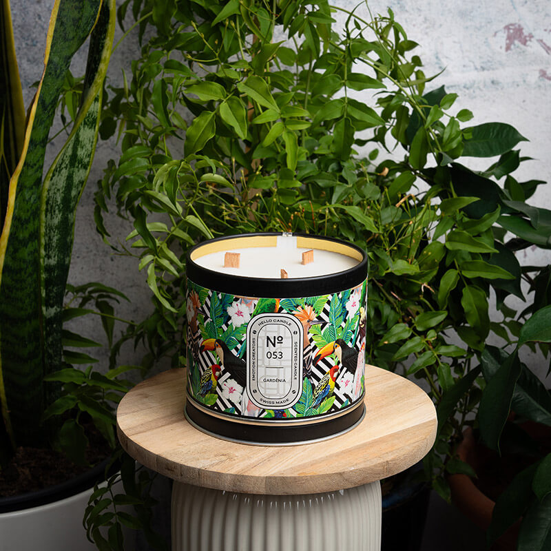 HELLO CANDLE GARDENIA 500ml