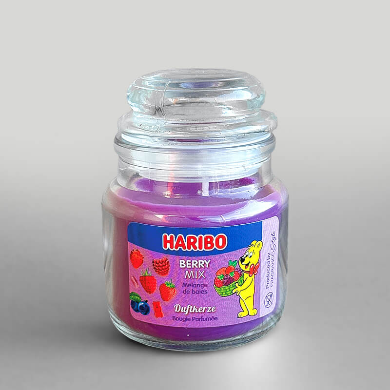 HARIBO SCENTED CANDLES 85g DISPLAY 30pcs