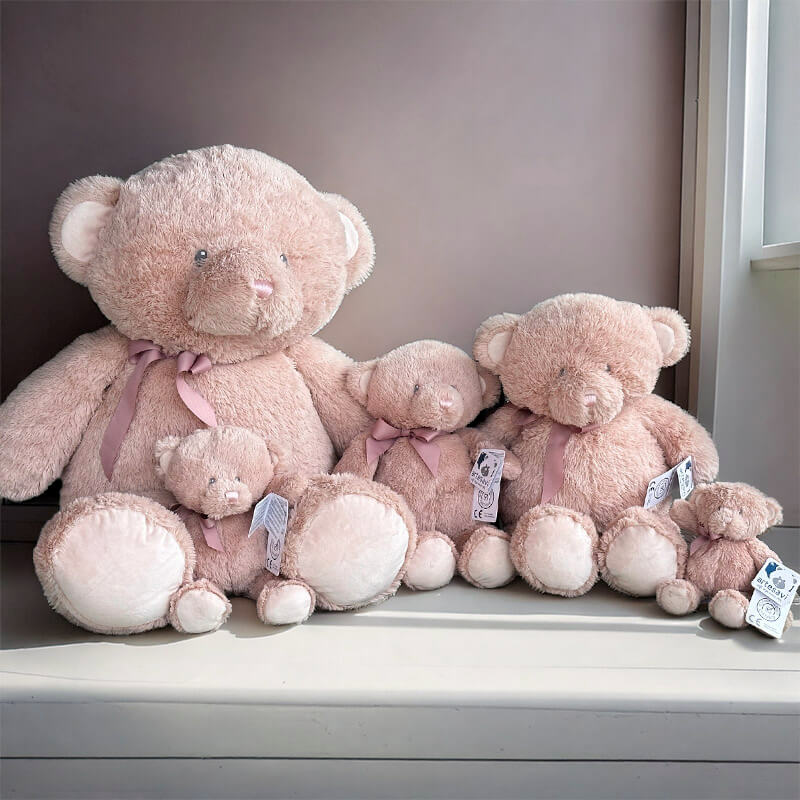 BEAR SOFT PINK 37CM