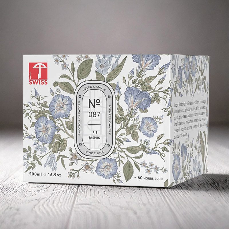 HELLO CANDLE IRIS JASMIN 500ml