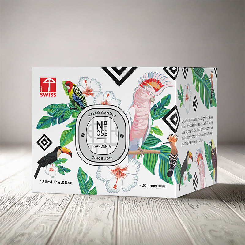HELLO CANDLE GARDENIA 180ml