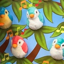 BIRDIES WITH SOUND 9-ASS /144