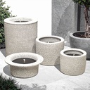 TWILI OUTDOOR CITRONELLA CANDLE FRESCO SMOKEY GREY X-LARGE (INCL. REFILL)