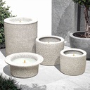 TWILI REFILL OUTDOOR CANDLE FRESCO SMOKEY GREY X-LARGE