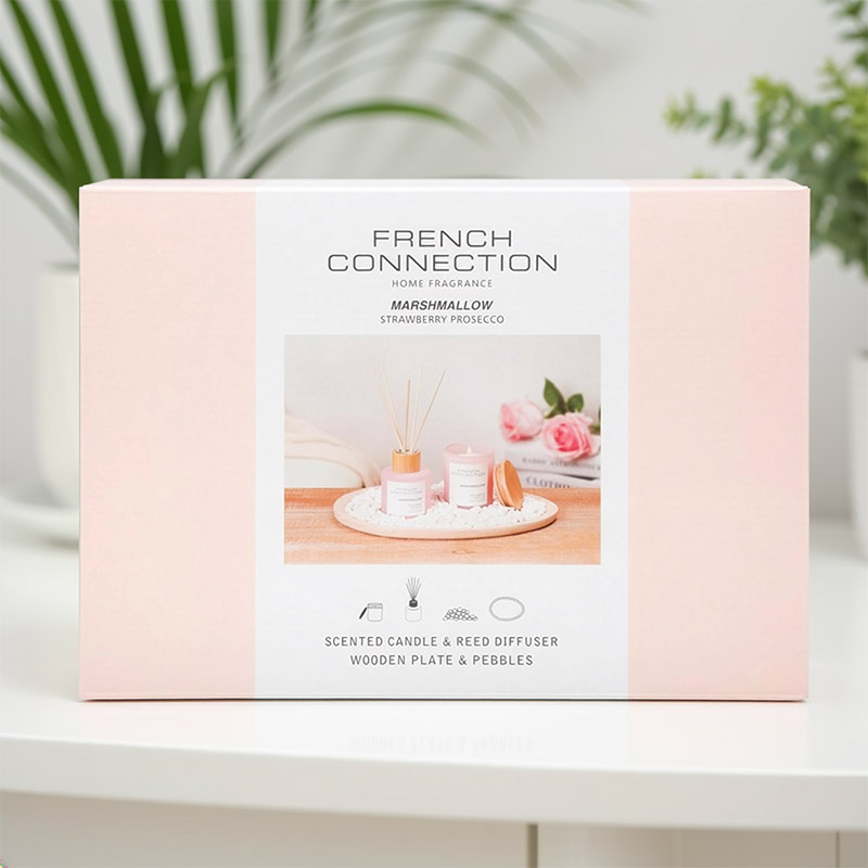 GIFT SET FRENCH CONNECTION MARSHMELLOW STRAWBERRY PROSECCO