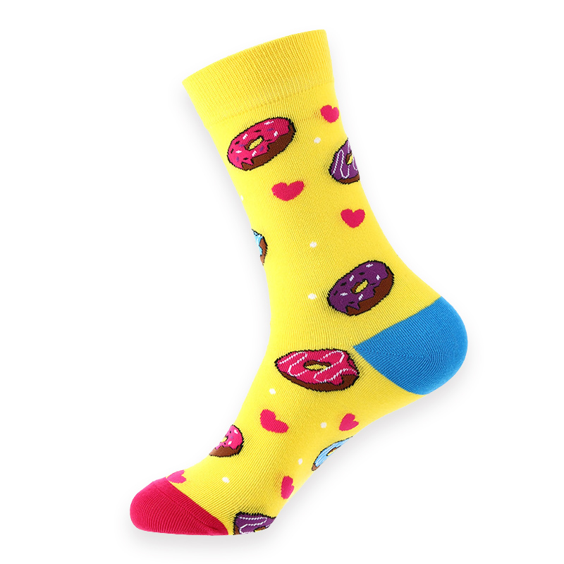 COZY NOXXIEZ SOXXIEZ DONUT YELLOW 38-45 6pcs