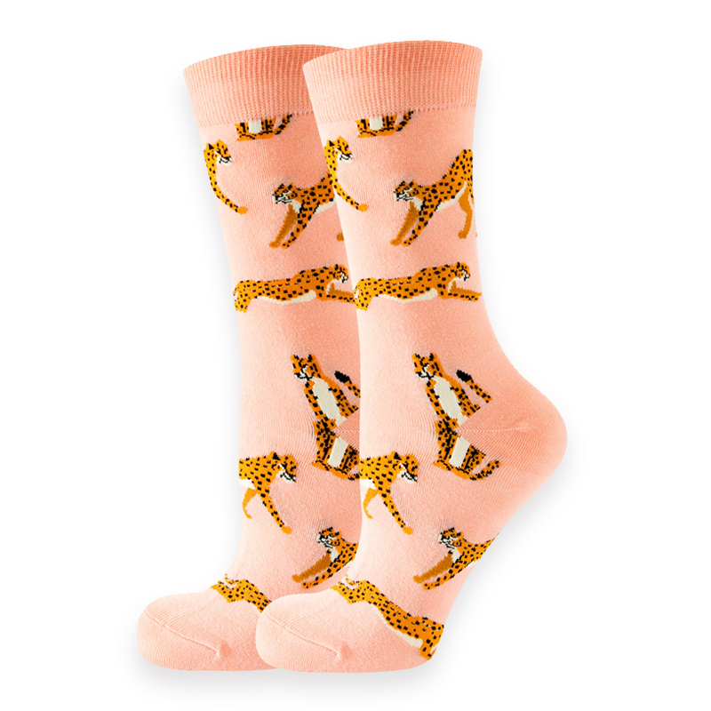 COZY NOXXIEZ SOXXIEZ PANTHER PINK 38-45 6pcs