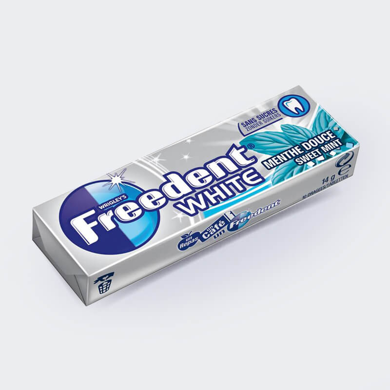 FREEDENT WHITE SWEET MINT 30x14g