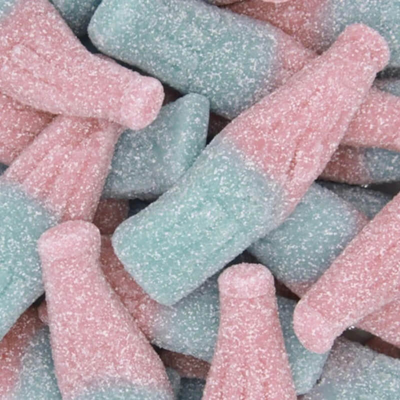 FRISIA JUMBO SOUR BUBBLEGUM BOTTLES 3KG