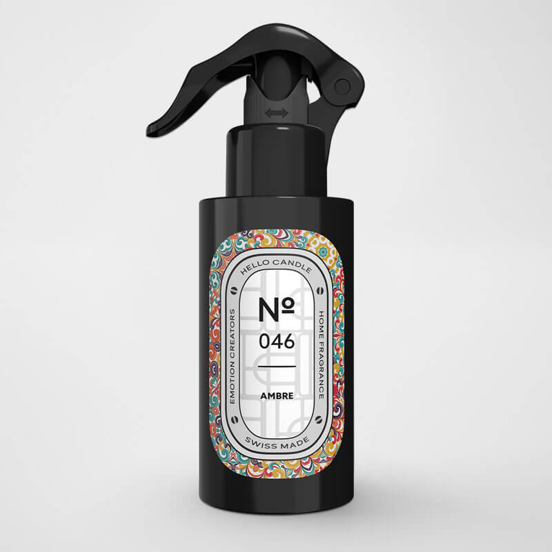 HELLO CANDLE HOME FRAGRANCE AMBRE 100ml