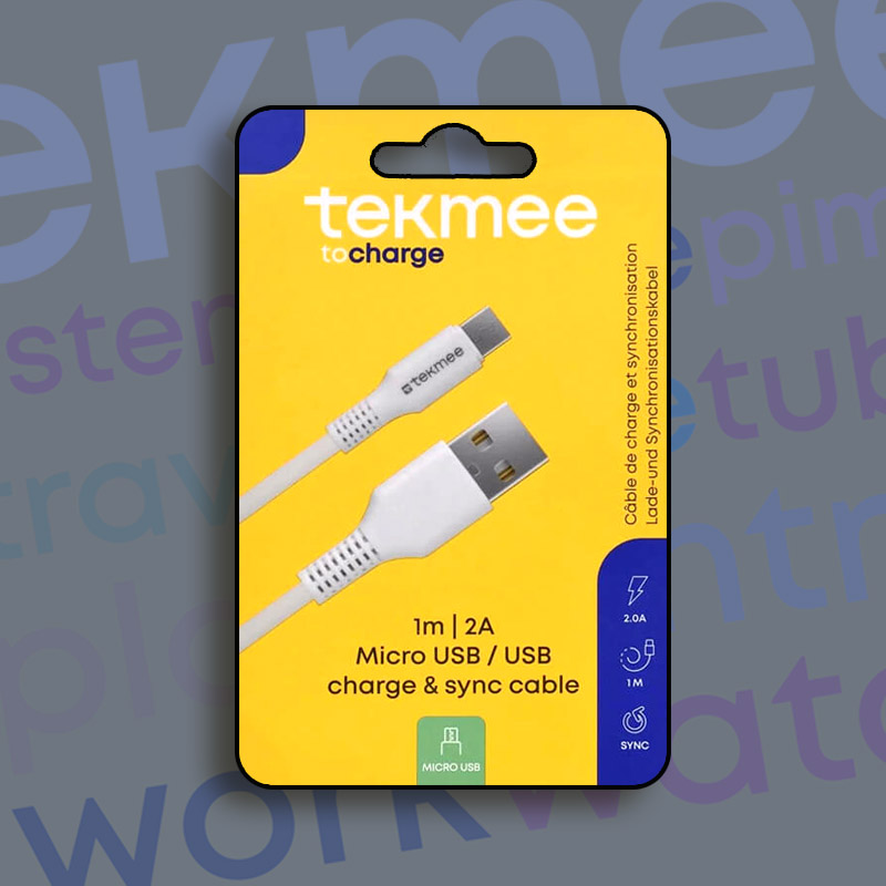 TEKMEE 1M MICRO USB 2.0A