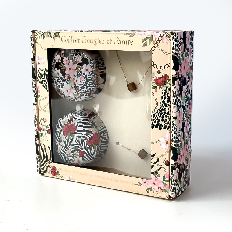 BOUGIE BIJOU COFFRET PARURE BRACELET+NECKLACE