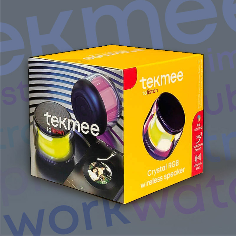 TEKMEE CRYSTAL RGB WIRELESS SPEAKER