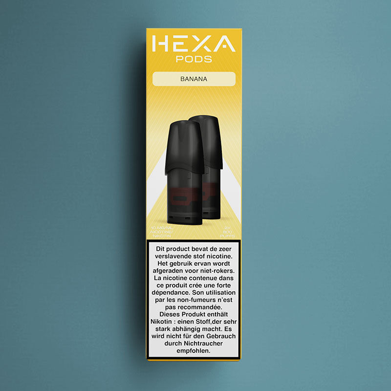 HEXA PODS BANANA 10MG /5