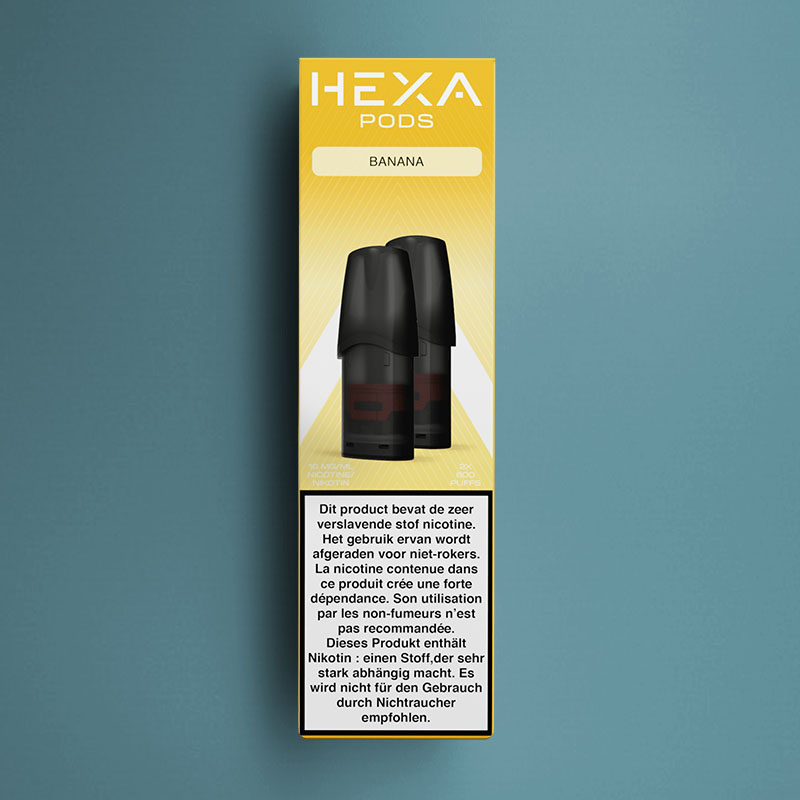 HEXA PODS BANANA 18MG /5