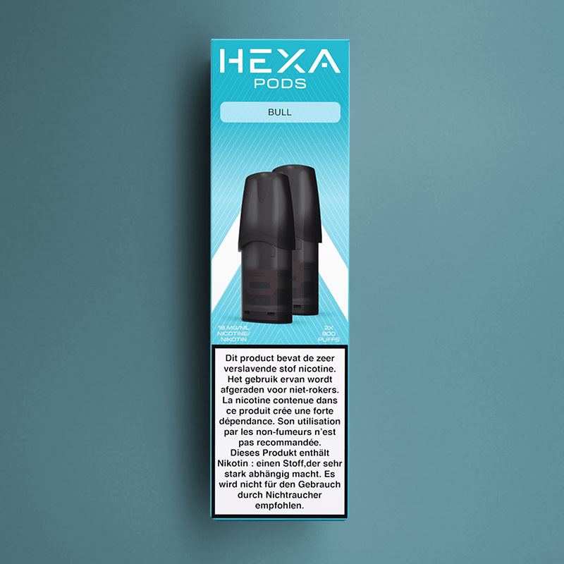HEXA PODS BULL 18MG /5