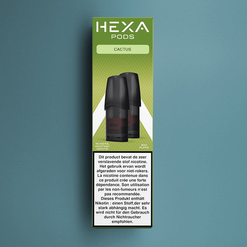 HEXA PODS CACTUS 18MG /5