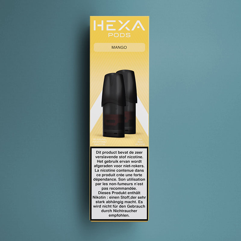 HEXA PODS MANGO 10MG /5