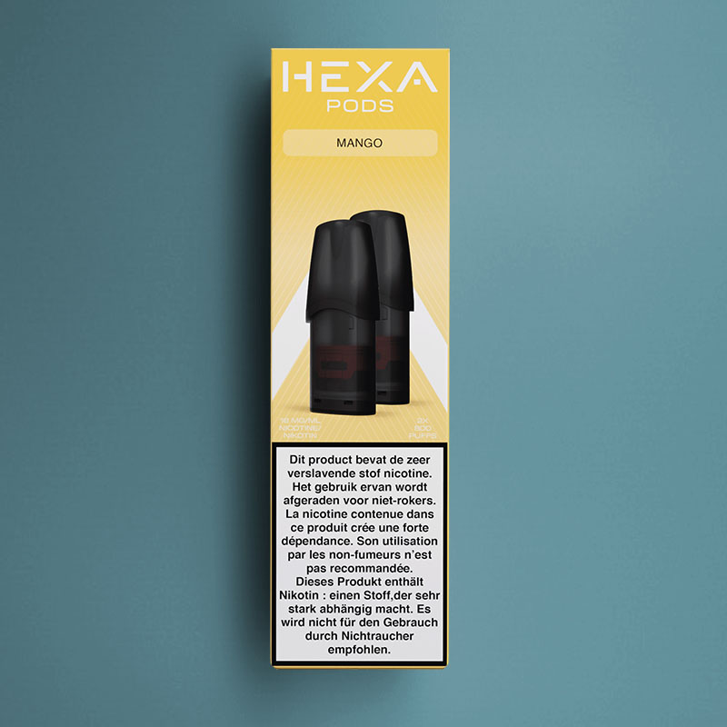 HEXA PODS MANGO 18MG /5