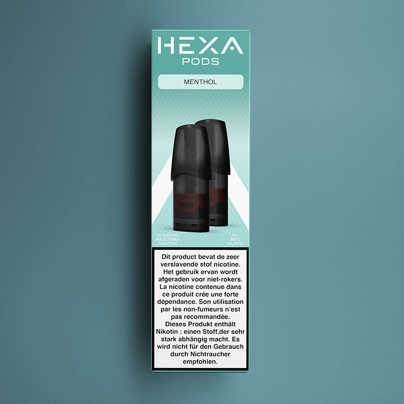 HEXA PODS MENTHOL 10MG /5