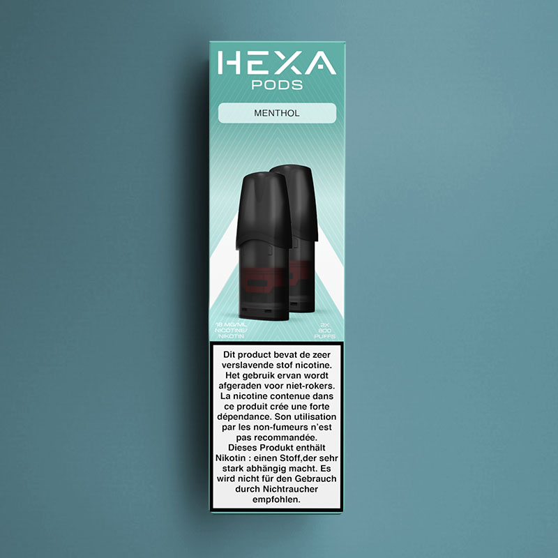 HEXA PODS MENTHOL 18MG /5