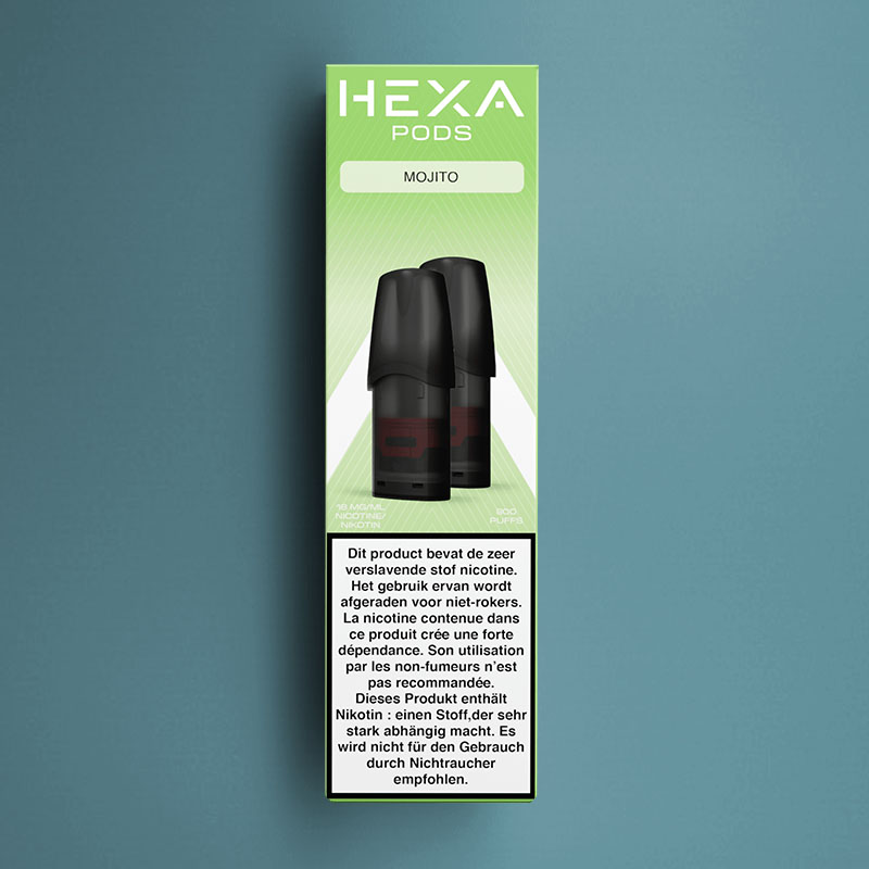 HEXA PODS MOJITO 10MG /5