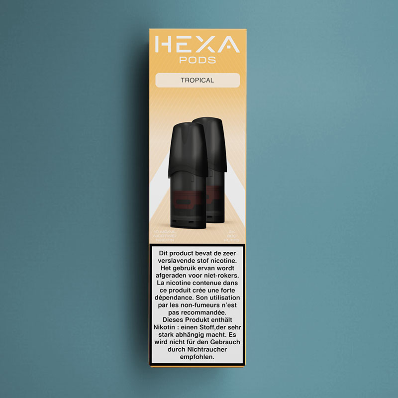 HEXA PODS TROPICAL 10MG /5