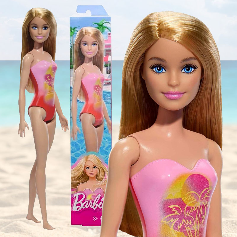 BARBIE SWIMSUIT DOLL BLONDE HAIR