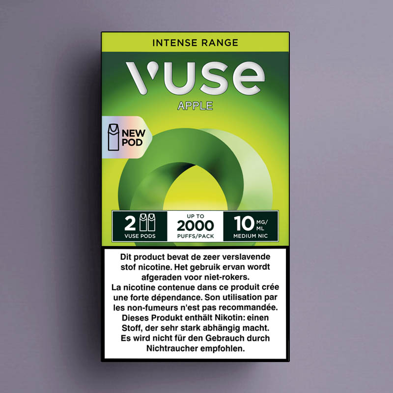 VUSE INTENSE APPLE 2-PODS 10mg /5