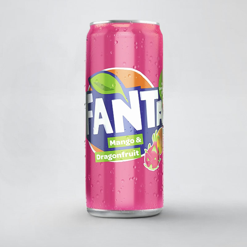 FANTA MANGO & DRAGONFRUIT 24 x 33cl