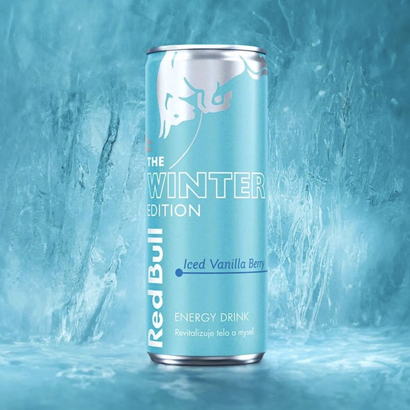 RED BULL THE ICE EDITION ICED VANILLA BERRY 12x25cl (promo panini)