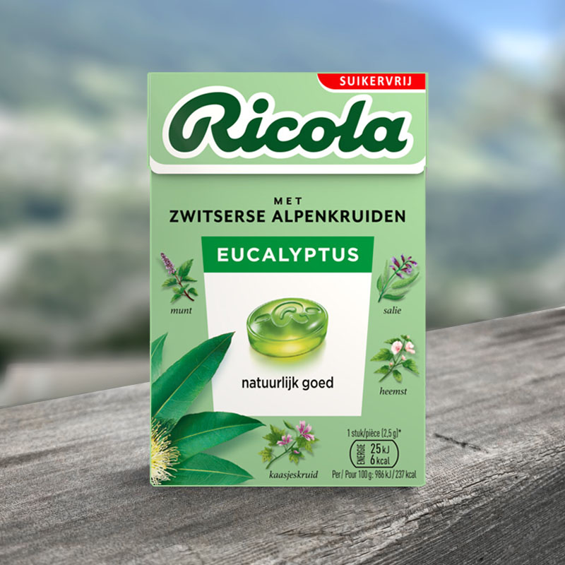 RICOLA EUCALYPTUS 20 x 50g