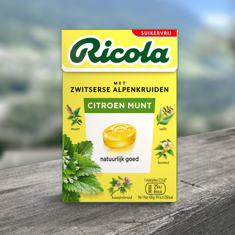 RICOLA LEMON MINT 20 x 50g