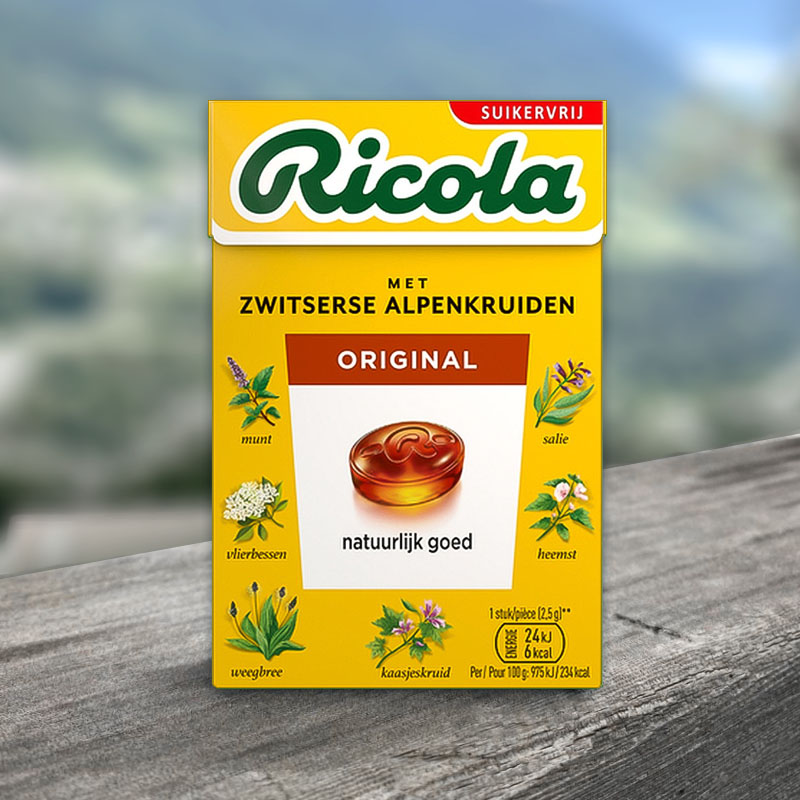 RICOLA ORIGINAL HERBS 20 x 50g