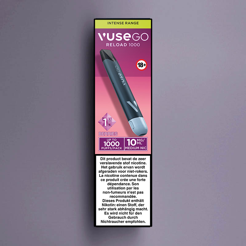 VUSE GO RELOAD PEN KIT BERRIES 10MG &