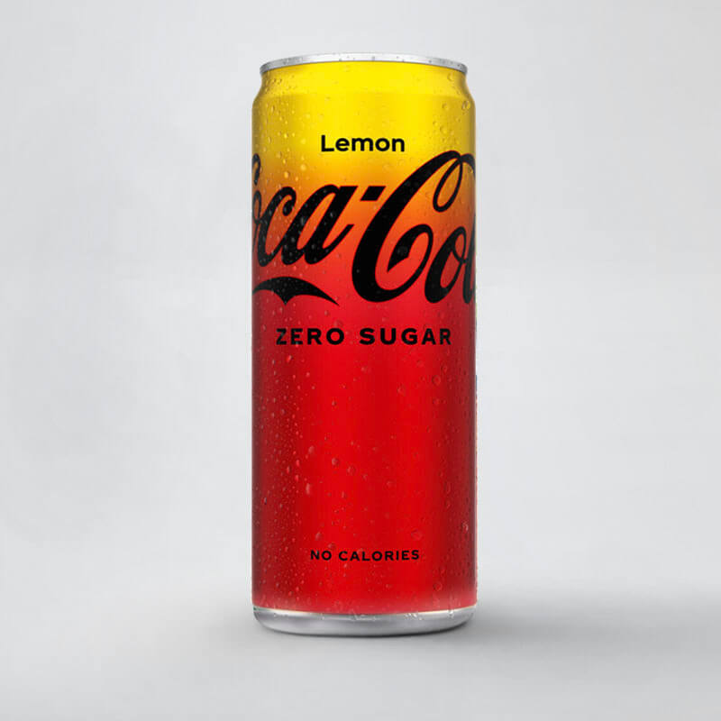COCA COLA ZERO LEMON CAN 24x33cl