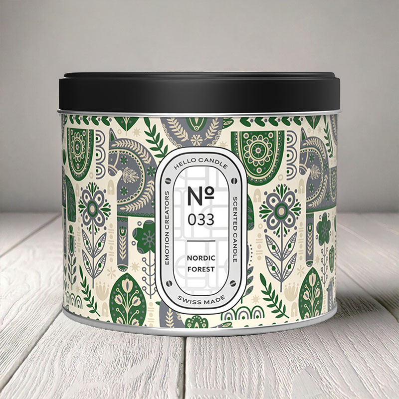 HELLO CANDLE NORDIC FOREST 500ml