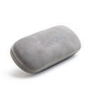 GLASSES LEATHER CASE GREY