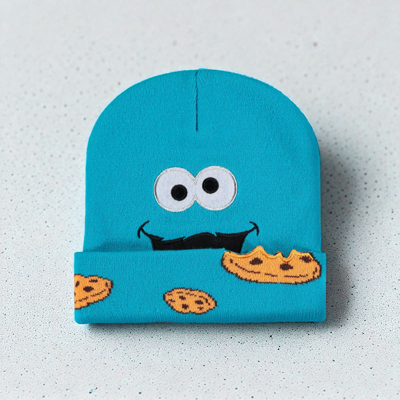 BEANIE SESAME STREET COOKIE MONSTER