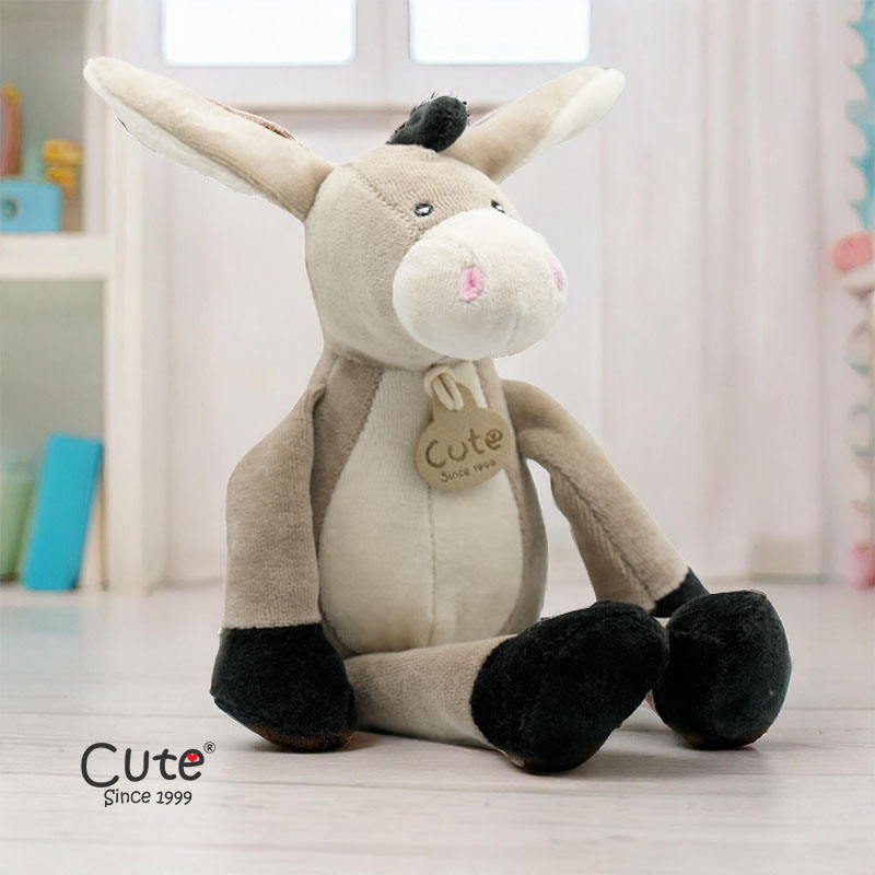 DAISY THE DONKEY PLUSH 16cm